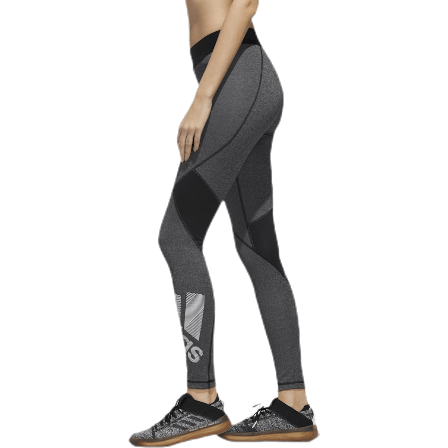 Adidas - Alphaskin Bos Long Tight White/Black