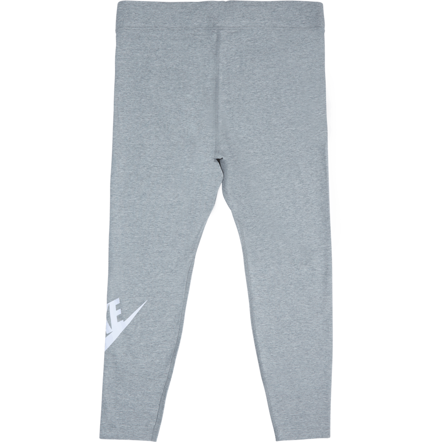 Nike - Sportswear Essential Women's High-Waisted Leggings (Plus Size) DK GREY HEATHER/WHITE