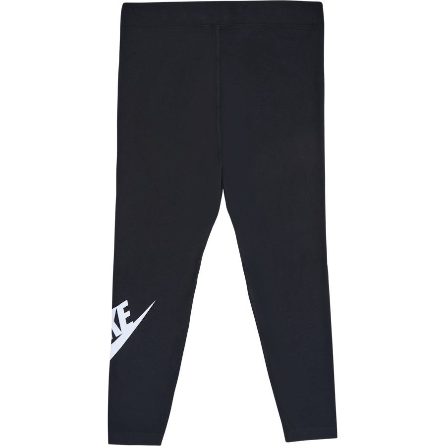 Nike - Sportswear Essential Women's High-Waisted Leggings (Plus Size) BLACK/WHITE