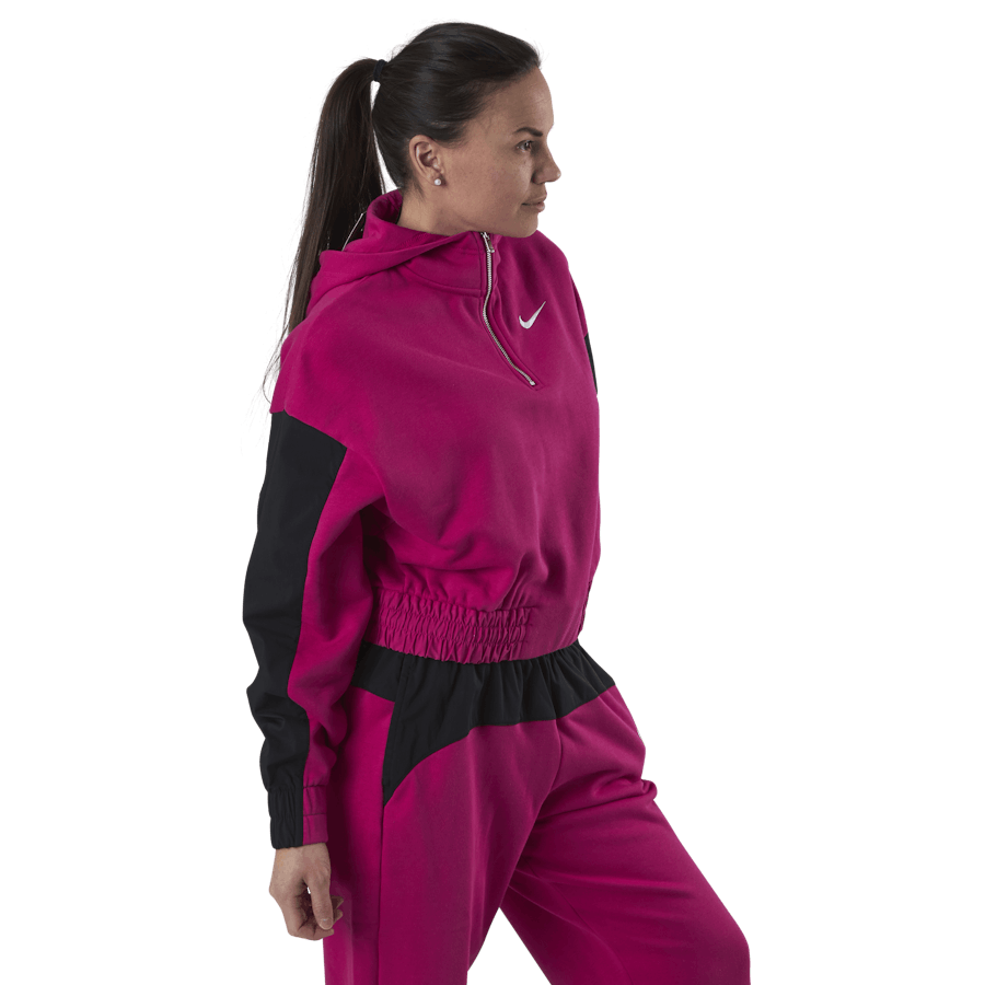 Nike - Nsw Icn Clsh Hoodie Qz Mix Pink
