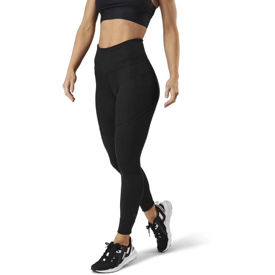Puma - Studio Rib High Waist 7/8 Tight Black