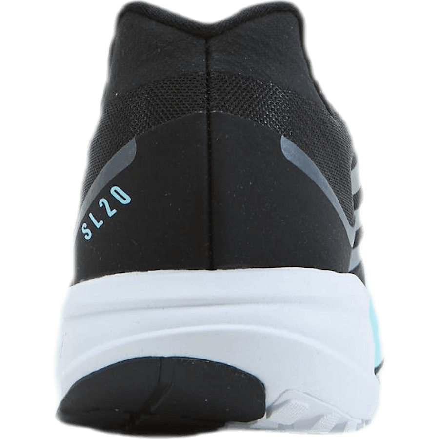 Adidas - SL20 Shoes Core Black / Silver Metallic / Clear Aqua