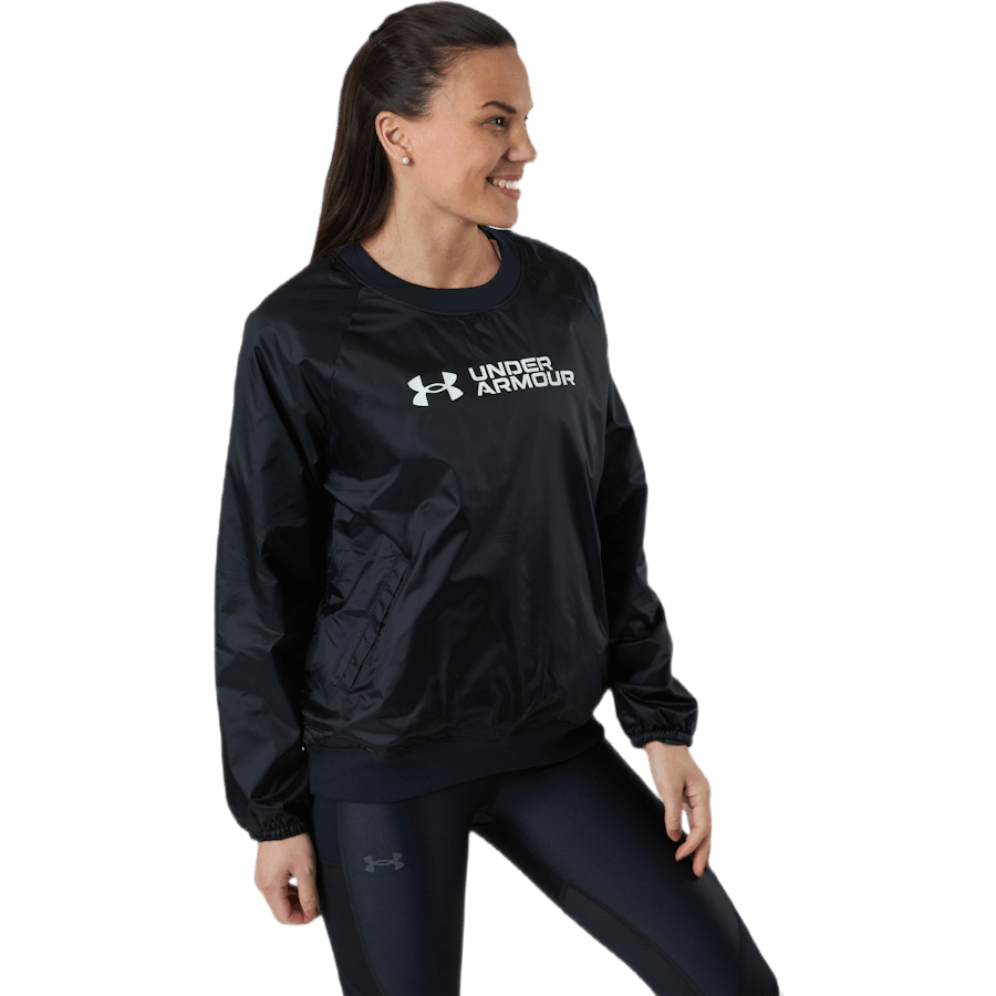 Under Armour - Recover Woven Shine Crew Black