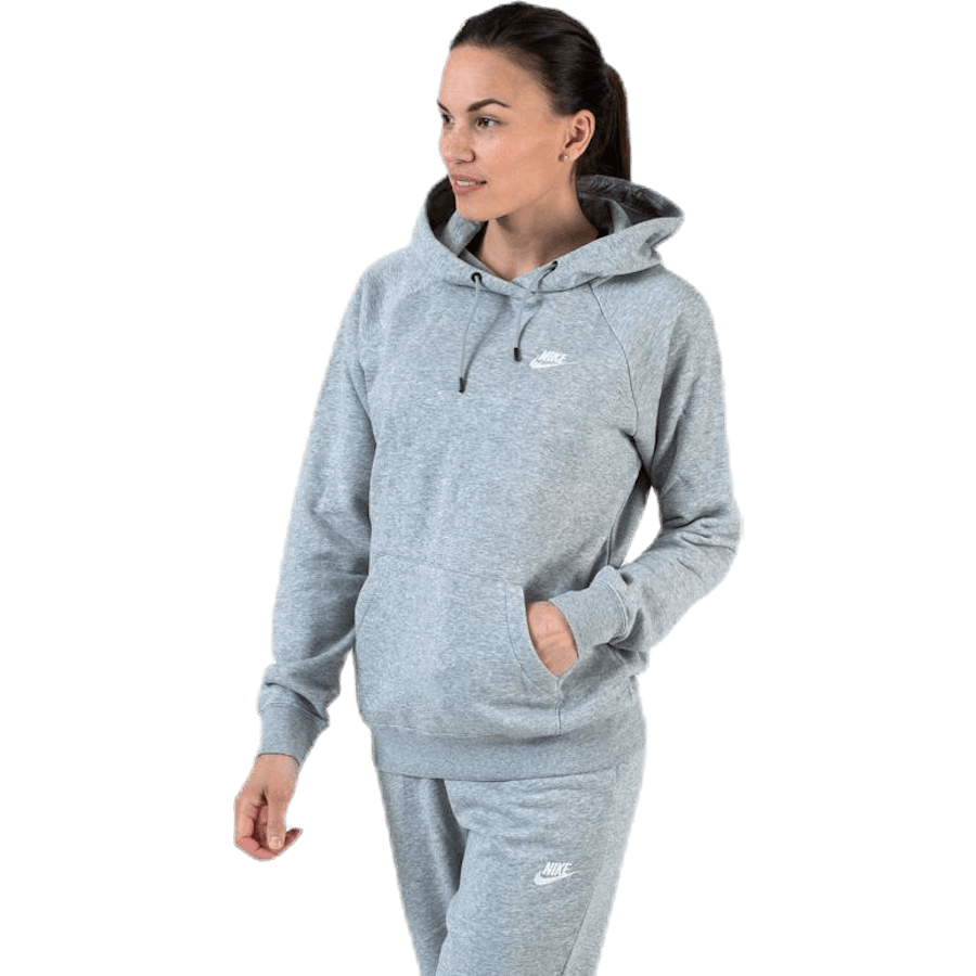 Nike - Essential Hoodie White/Grey