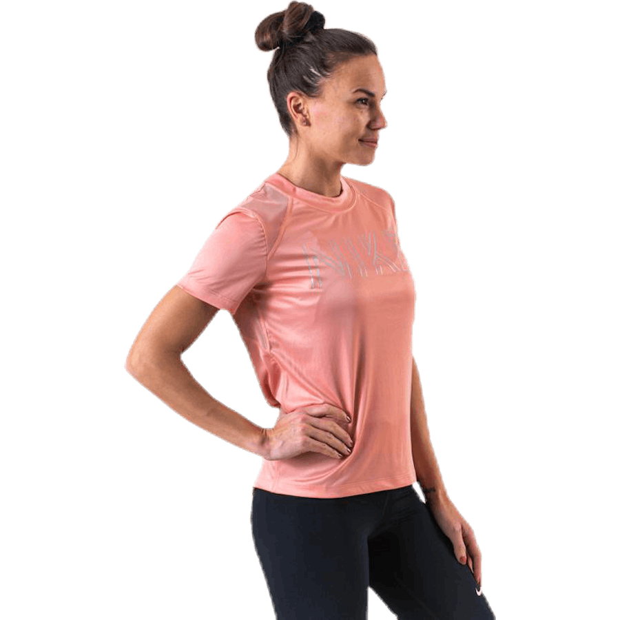 Nike - Dry Miler SS Pink/Silver