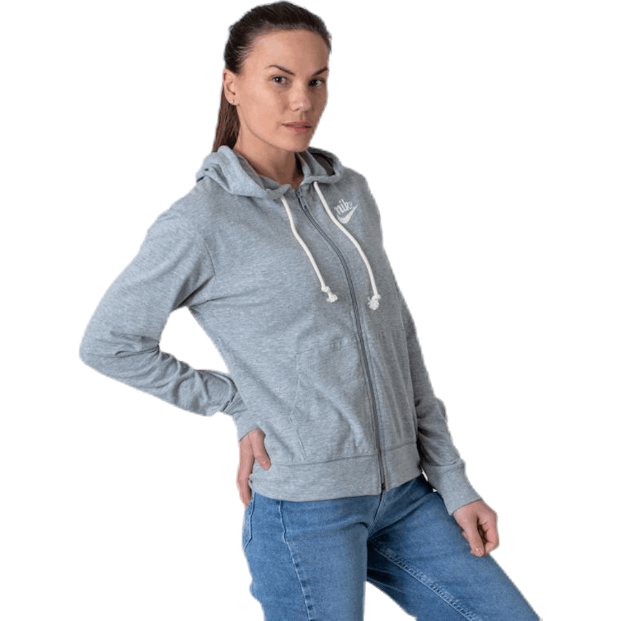 Nike - Nsw Gym Vintage Full Zip Grey
