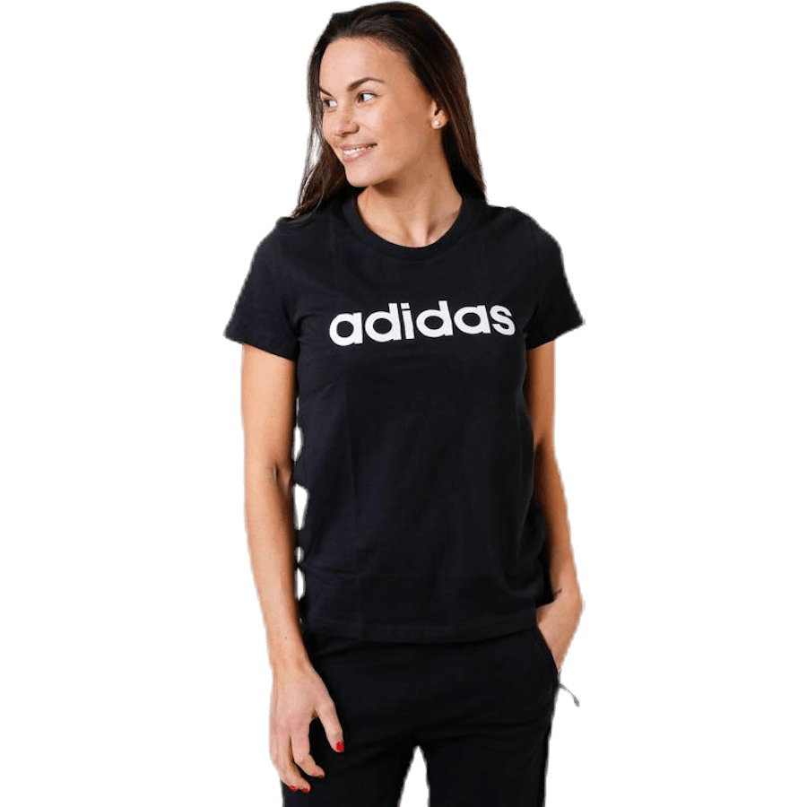 Adidas - Essentials Linear Slim Tee Black / White