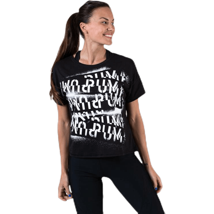 Puma - HIT Feel It Tee Black