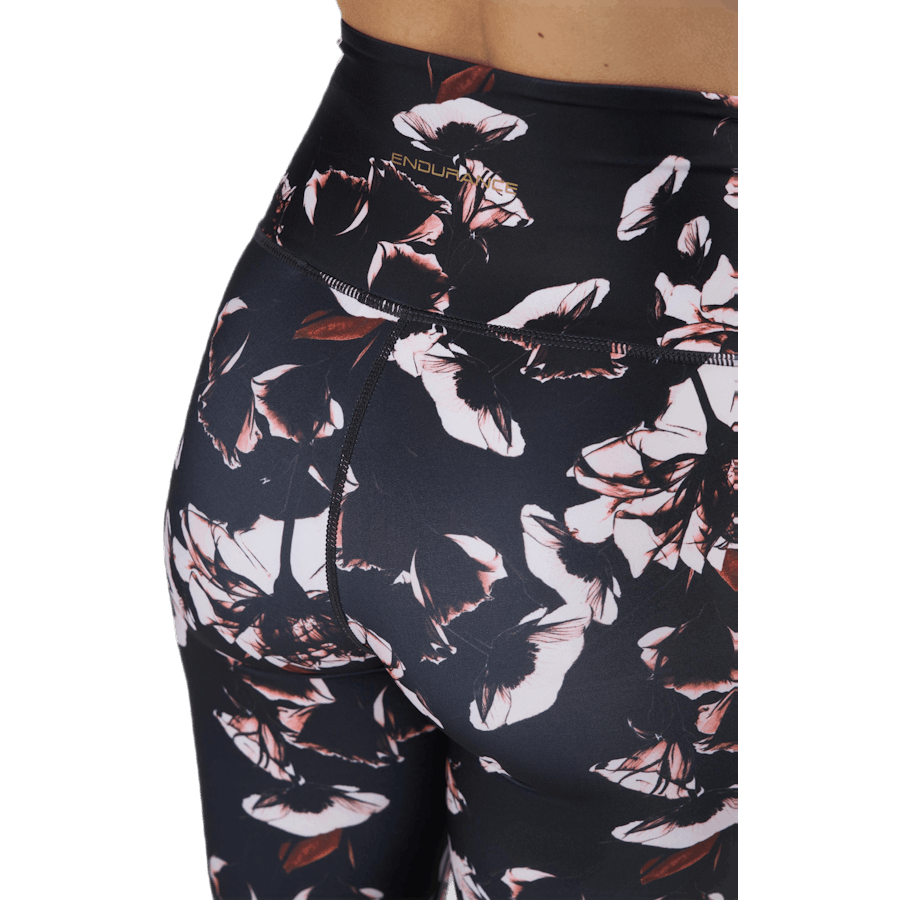 Endurance - Summer W Print Waist Tights Flerfärgad