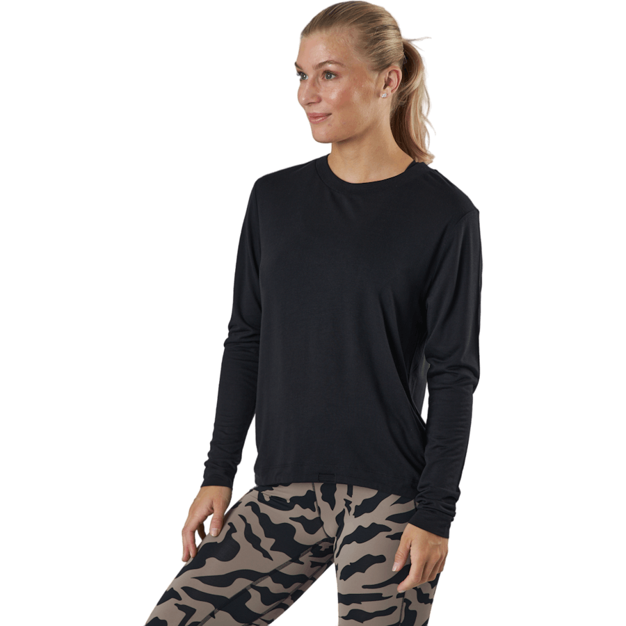 Casall - Ease Crew Neck Black