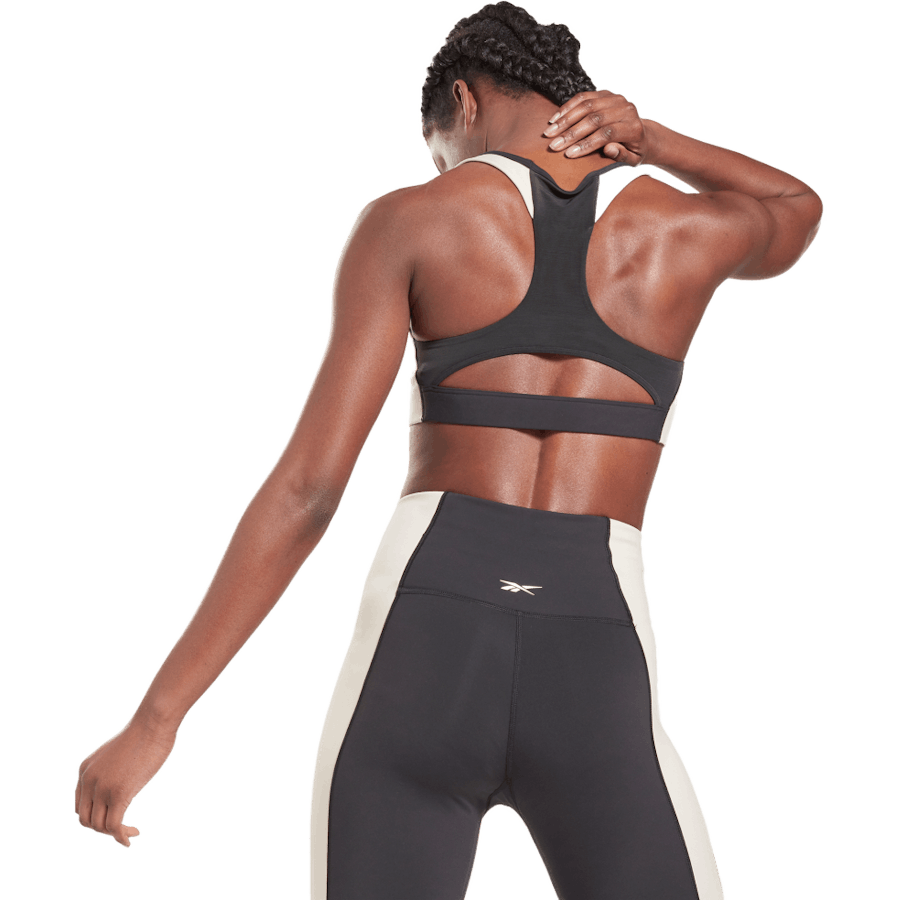 Reebok - Ts Lux Racer Bra - Cb Black/stucco