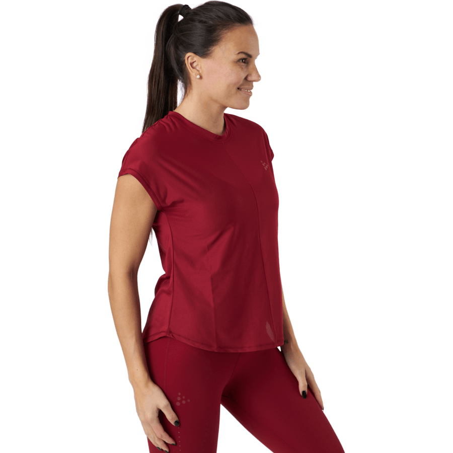 Craft - Core Charge Rib Tee W Rhubarb