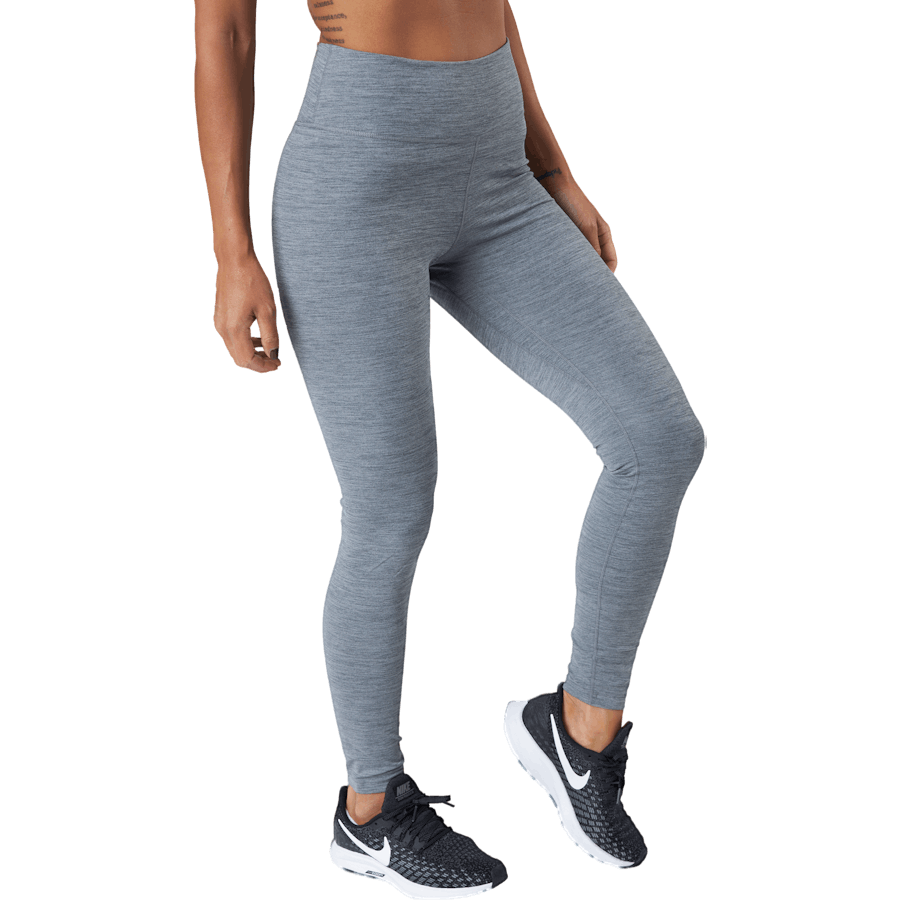 Nike - Dri-FIT One Women's Mid-Rise Leggings IRON GREY/HTR/WHITE