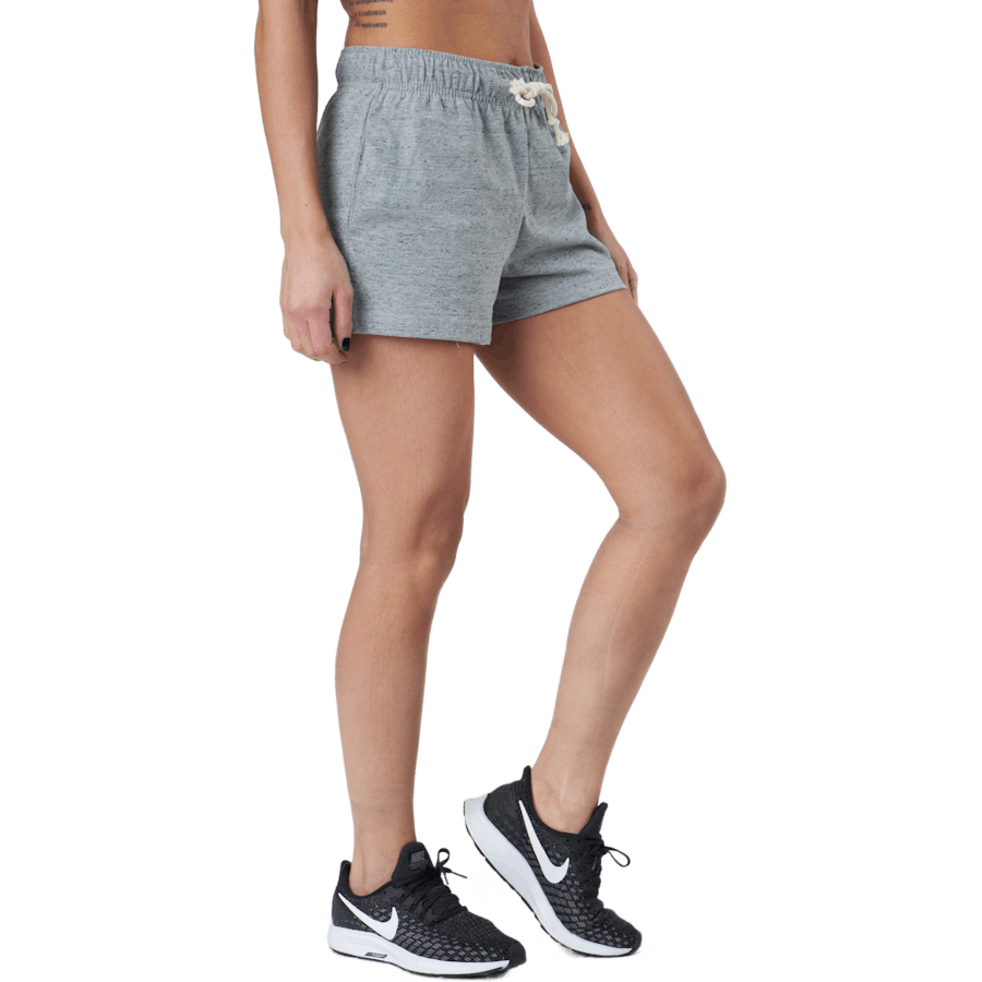 Nike - Sportswear Gym Vintage Women's Shorts DK GREY HEATHER/WHITE