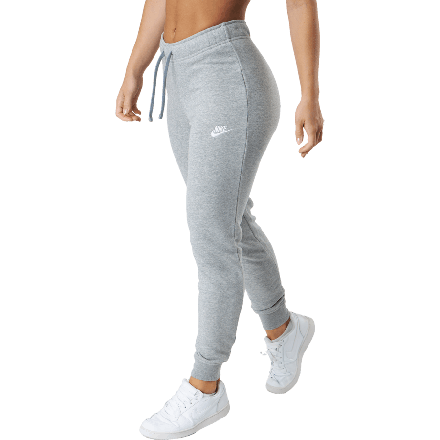 Nike - Sportswear Club Fleece Women's Mid-Rise Pants DK GREY HEATHER/WHITE