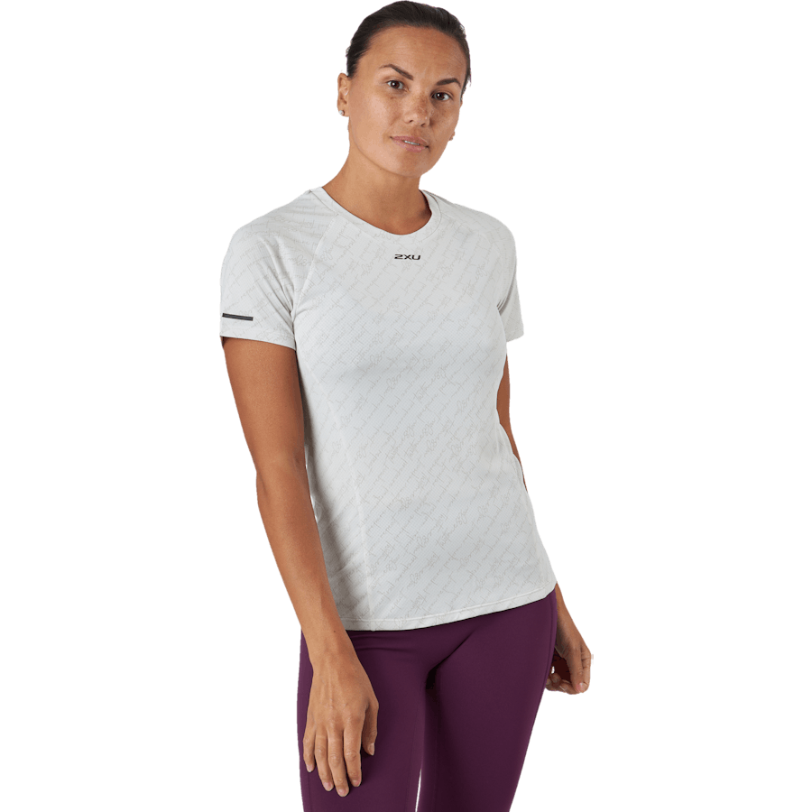 2XU - Light Speed Tee Tty Script/black Reflective
