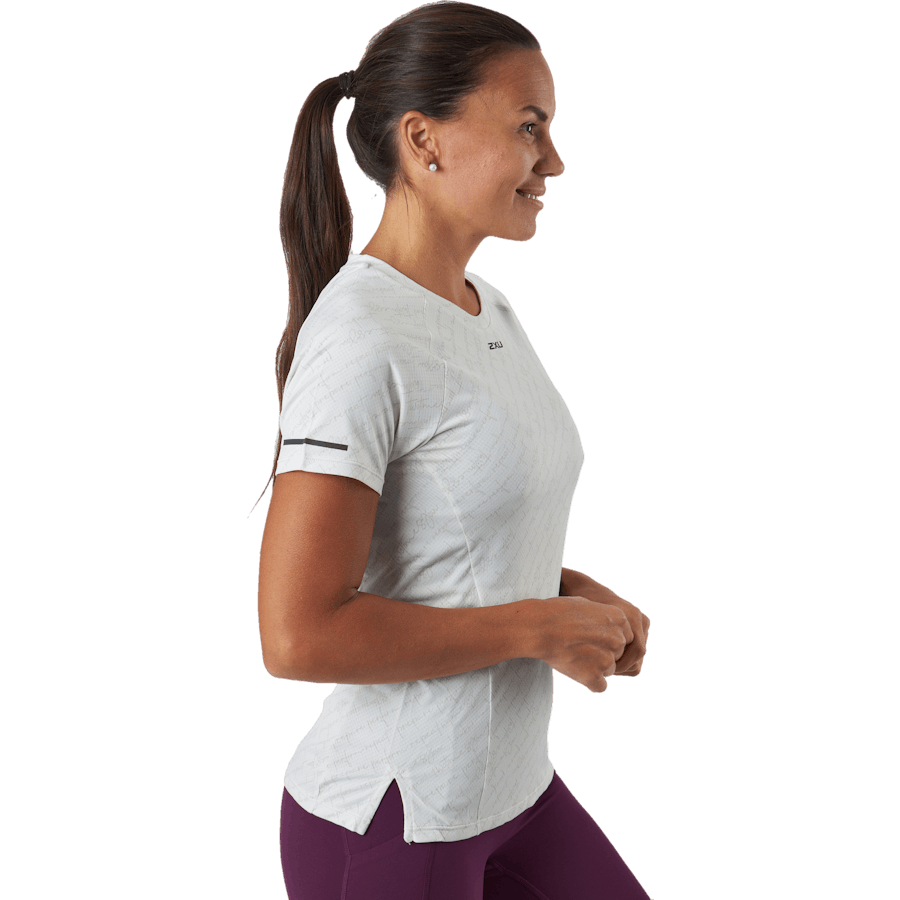 2XU - Light Speed Tee Tty Script/black Reflective