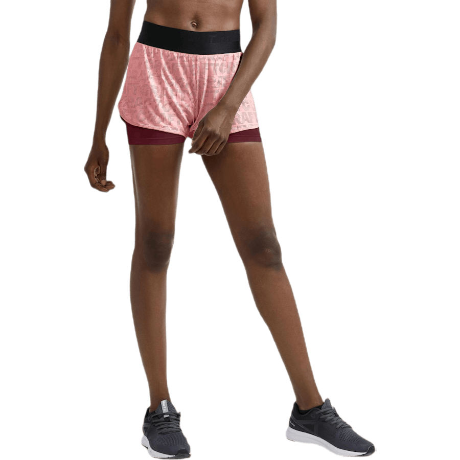 Craft - Core Charge Logo Shorts Pink/Red