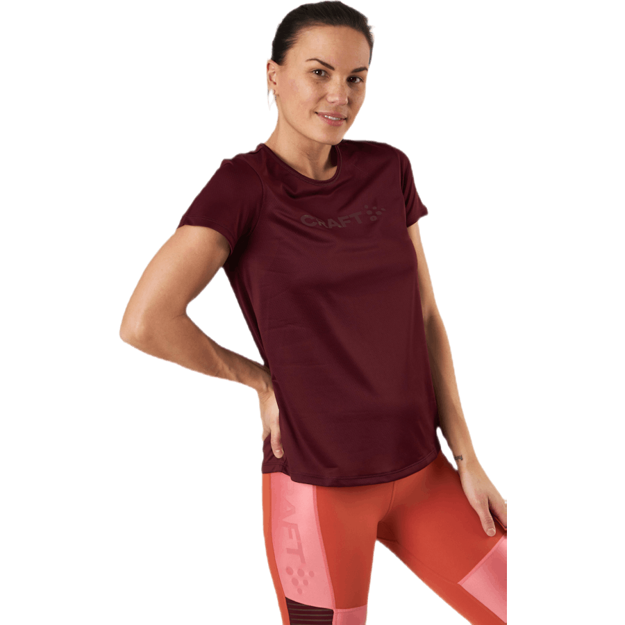 Craft - Core Essence SS Mesh Tee Red