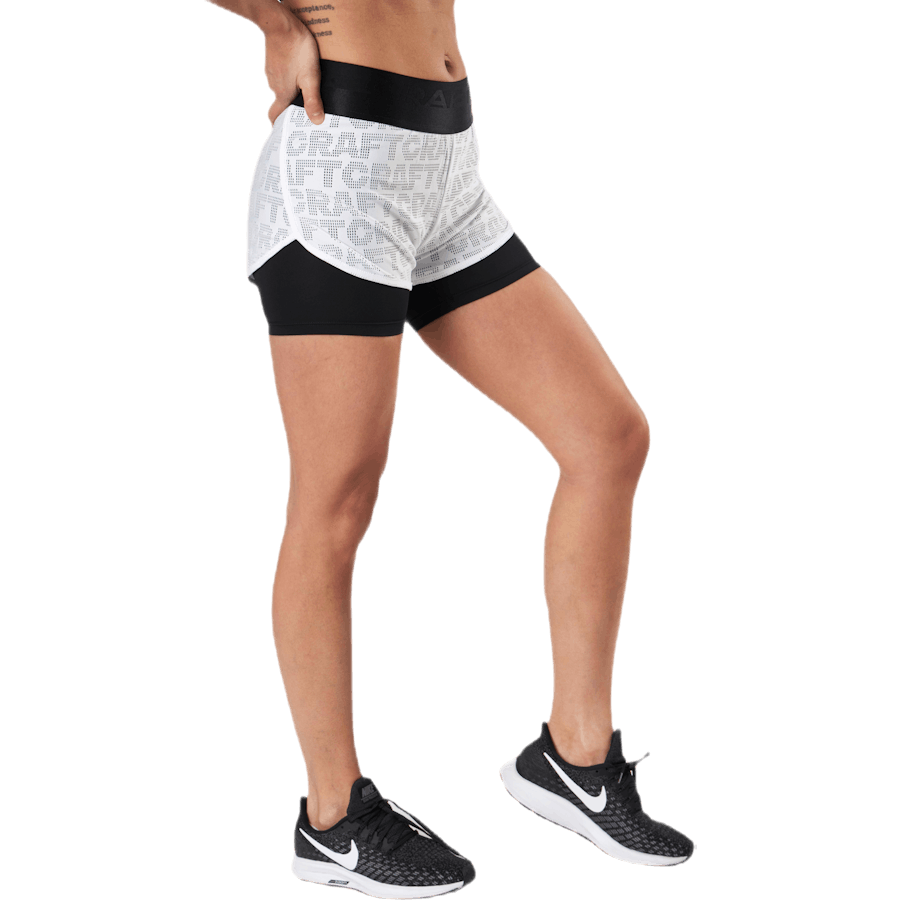 Craft - Core Charge Logo Shorts White/Black